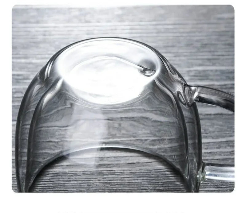 Mug Transparent Verre Borosilicate Double Paroi