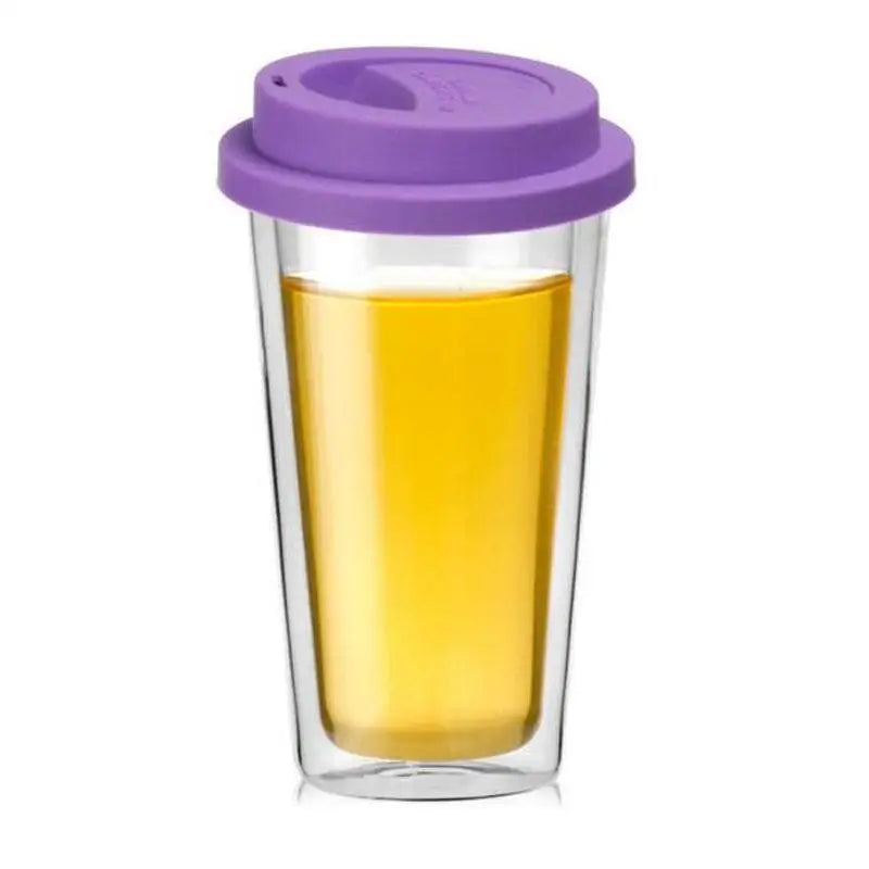 Mug personnalisé verre avec couvercle - Mug Fabrik