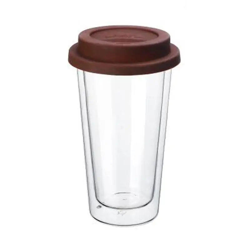 Mug personnalisé verre avec couvercle - Mug Fabrik