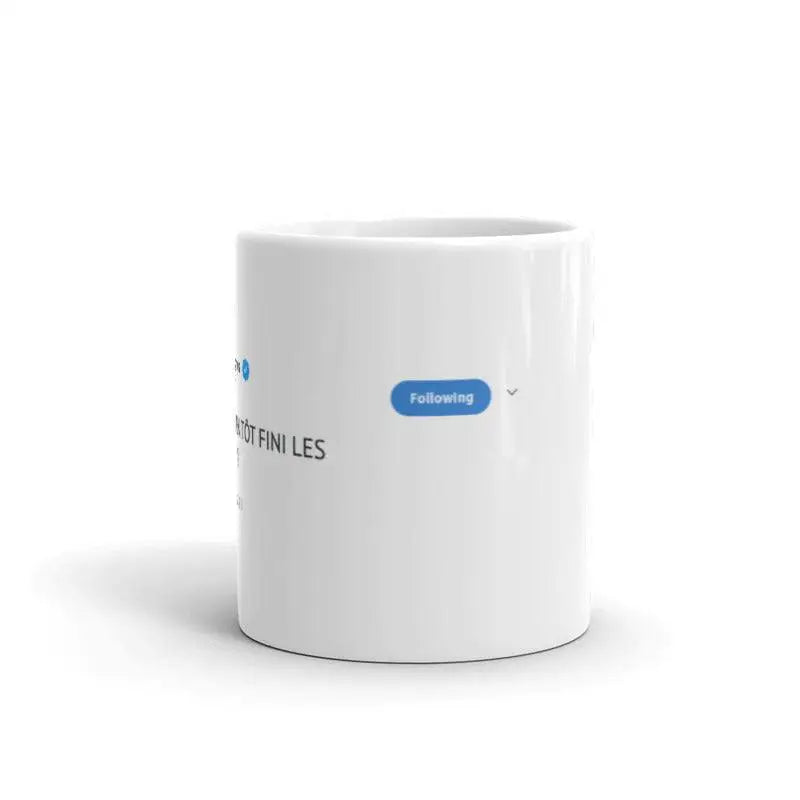 Mug Tweet Charlemagne Les Conneries - Mug Fabrik