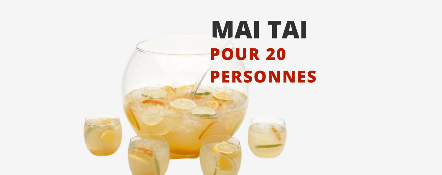 Mai Tai Pour 20 Personnes : Le Secret - Mug Fabrik