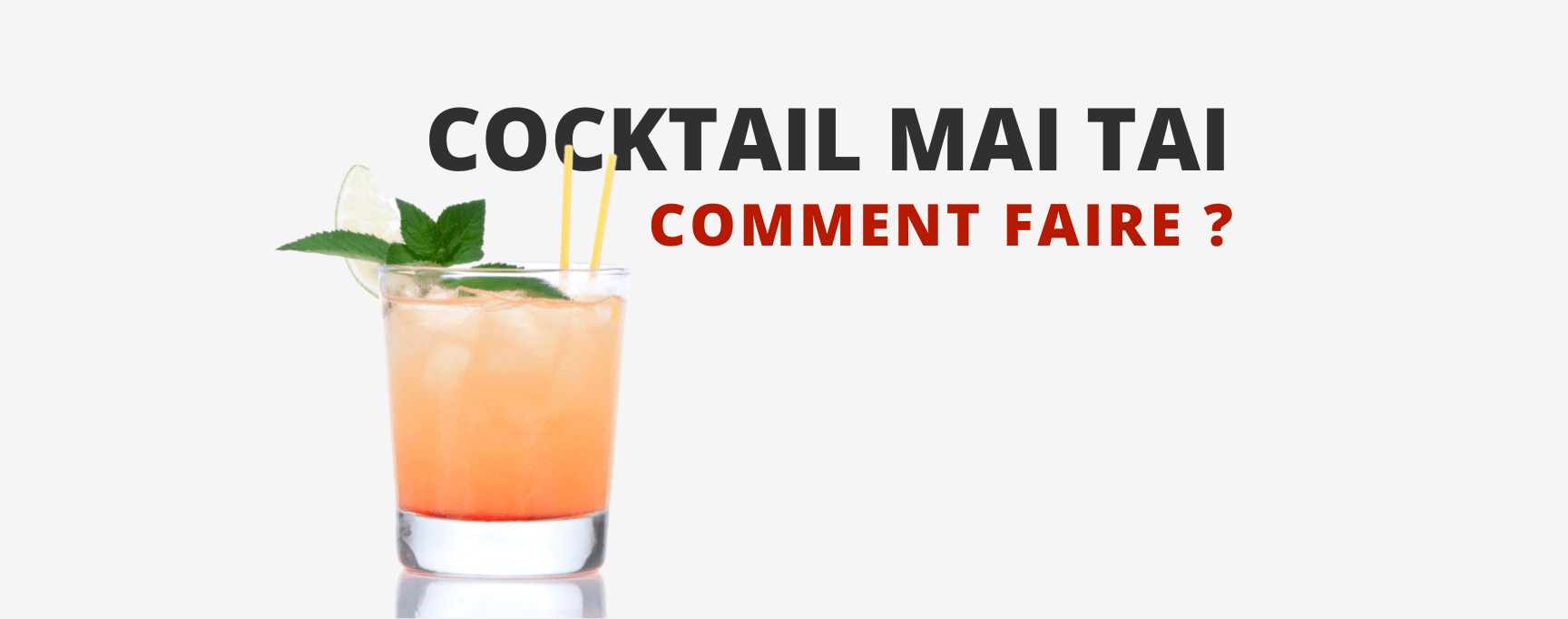 Comment Faire un Cocktail Mai Tai - Mug Fabrik