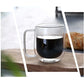 Mug Transparent Verre Borosilicate Double Paroi