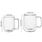 Mug Transparent Verre Borosilicate Double Paroi