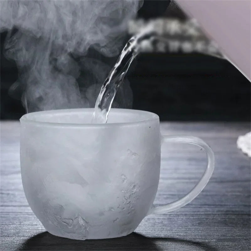 Mug Transparent Verre Borosilicate Double Paroi