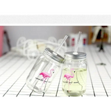 Mason Jar Flamingo - Mug Fabrik