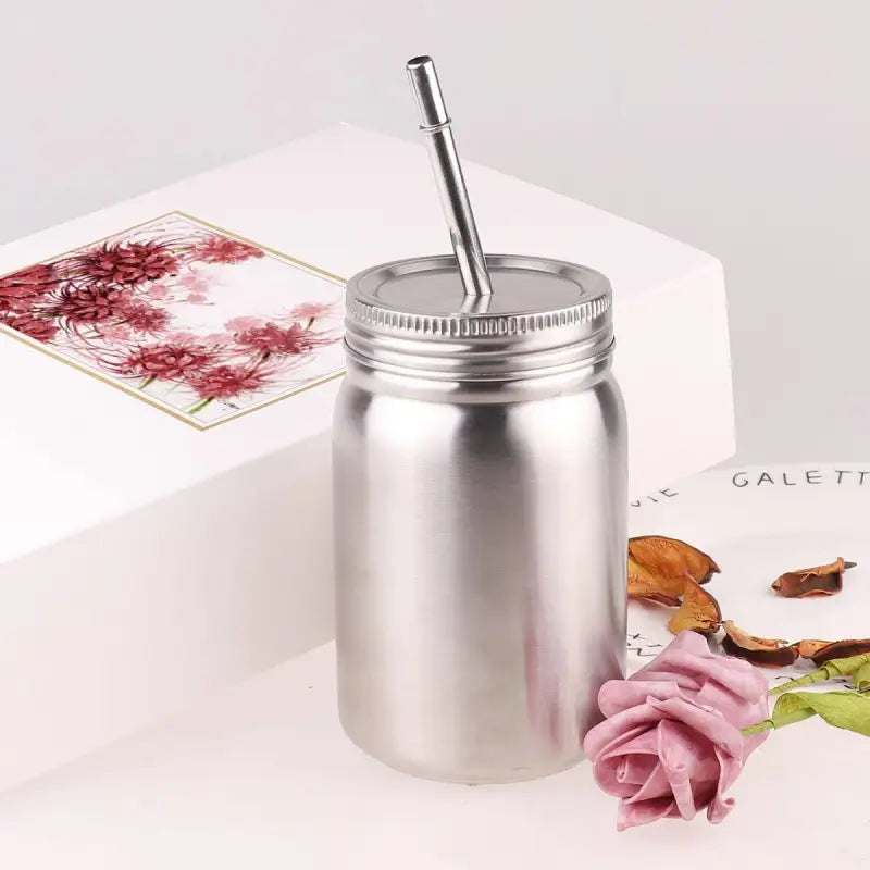 Mason Jar Tout Inox - Mug Fabrik