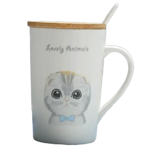 Mug Chat Gris - Mug Fabrik