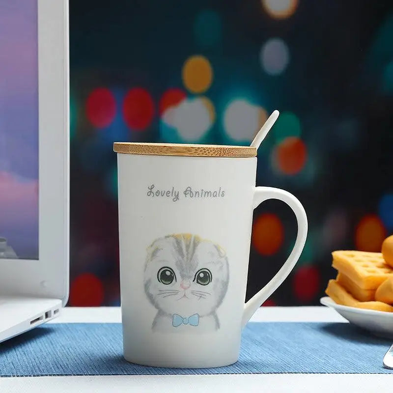 Mug Chat Gris - Mug Fabrik