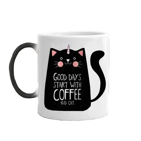 Mug Chat Thermoréactif - Mug Fabrik