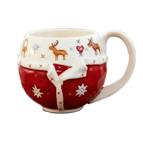 Mug de Noël Rennes - Mug Fabrik