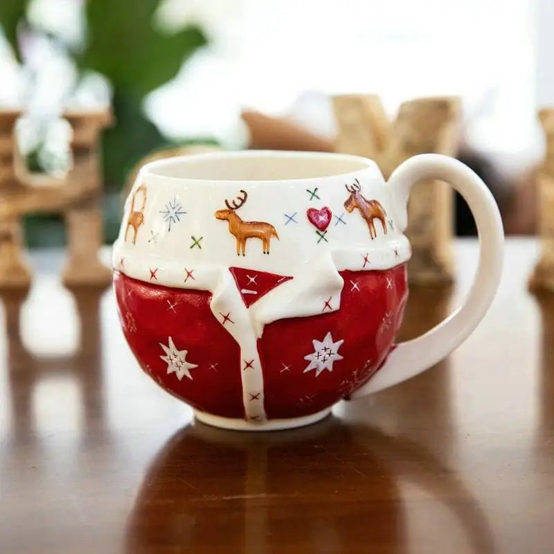 Mug de Noël Rennes - Mug Fabrik