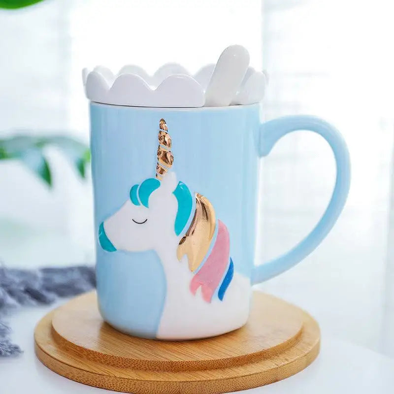 Mug Licorne Avec Couvercle - Mug Fabrik