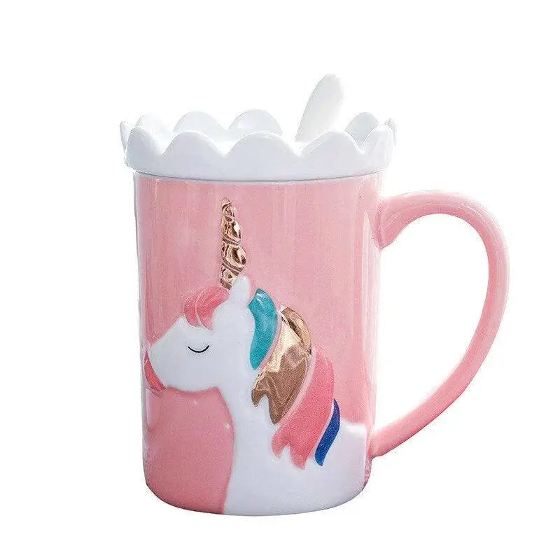 Mug Licorne Avec Couvercle - Mug Fabrik