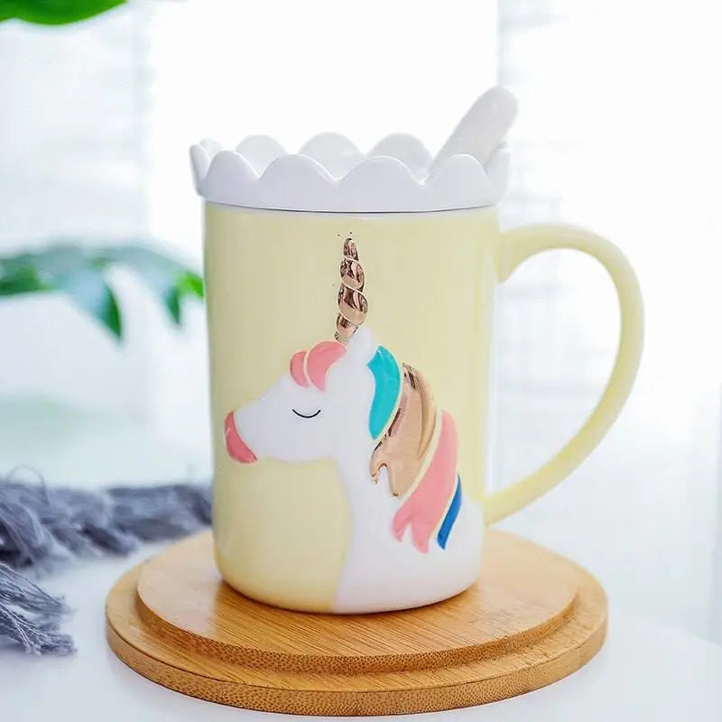 Mug Licorne Avec Couvercle - Mug Fabrik