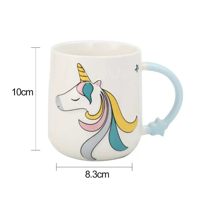 Mug noel porcelaine licorne - Mug Fabrik