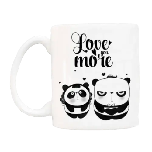 Mug Panda Love You - Mug Fabrik