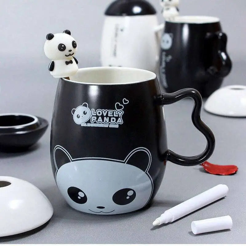 Mug Panda Tasse Panda Avec Couvercle - Mug Fabrik