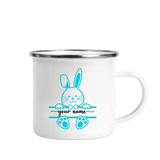 Mug personnalisé emaillé lapin - Mug Fabrik