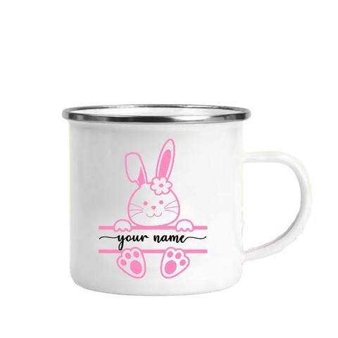 Mug personnalisé emaillé lapin - Mug Fabrik