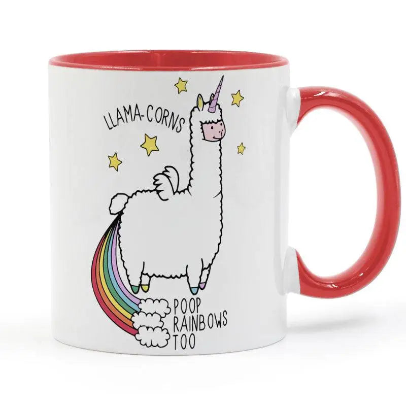 Mug personnalisé original Lama licorne - Mug Fabrik