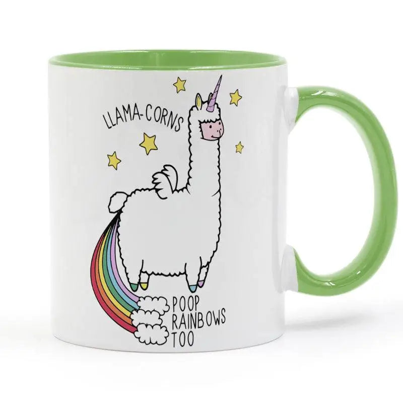 Mug personnalisé original Lama licorne - Mug Fabrik