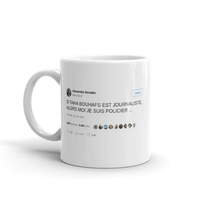 Mug Tweet Benalla Journaliste - Mug Fabrik