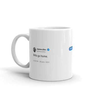 Mug Tweet Jeanne d’Arc Brits - Mug Fabrik
