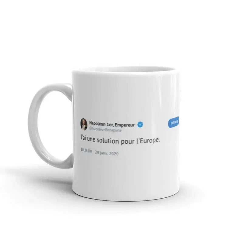 Mug Tweet Napoléon Solution - Mug Fabrik