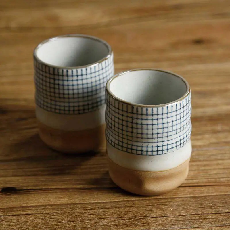Tasse Japonaise Quadrillage - Mug Fabrik