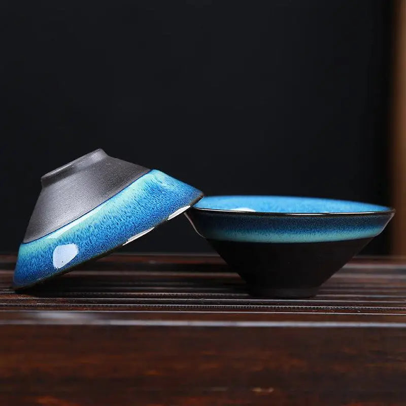 Tasse Japonaise Service à Thé Bleu - Mug Fabrik