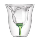 Verre Double Paroi Fleur - Mug Fabrik
