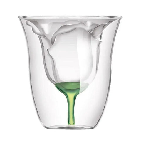 Verre Double Paroi Fleur - Mug Fabrik