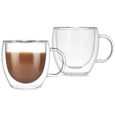 Verre Double Paroi Mugs (lot de 2) - Mug Fabrik