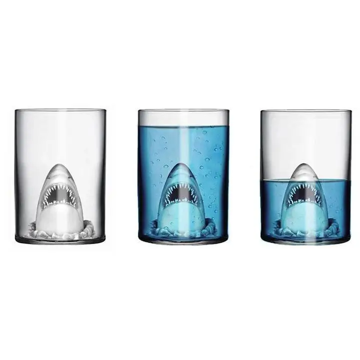 Verre Double Paroi Shark - Mug Fabrik