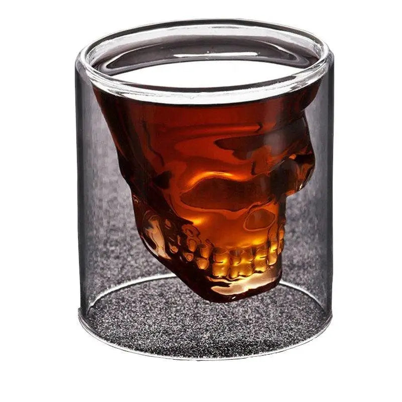 Verre Double Paroi Tête De Mort - Mug Fabrik