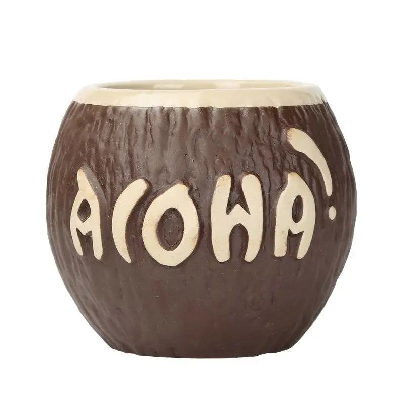 Verre Tiki Noix De Coco - Mug Fabrik