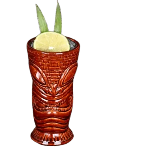 Verre Tiki Rouge - Mug Fabrik