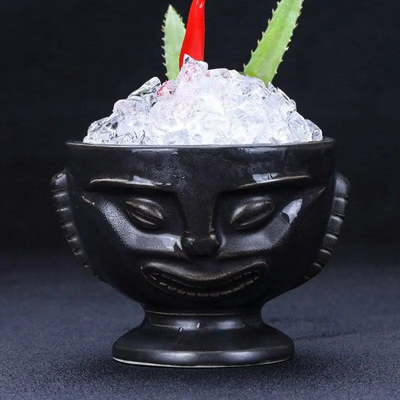 Verre Tiki Tête Réduite - Mug Fabrik